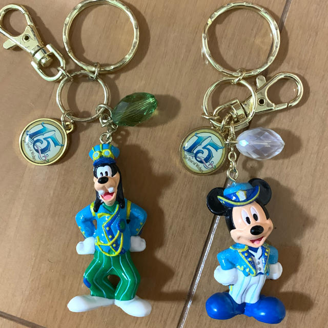 Disney(ディズニー)のクリスタルウィッシュジャーニー💎　グーフィ　ミッキー　キーチェーン エンタメ/ホビーのフィギュア(ゲームキャラクター)の商品写真