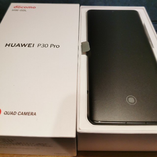 ベタ SIMロック解除済 ドコモ HUAWEI P30Pro HW-02L スマホ/家電