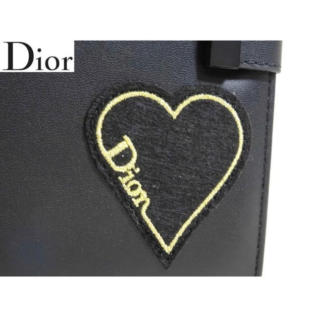 Christian Dior(クリスチャンディオール)の☆新品☆送料無料☆DIORディオールシステム手帳カバー☆ブラック☆BOX付☆ メンズのファッション小物(手帳)の商品写真