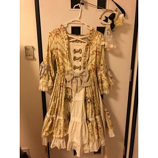 アンジェリックプリティー(Angelic Pretty)の【中古品•再値下品】Angelic prettyワンピース+カチューシャ+パニエ(その他)