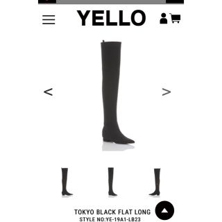 イエローブーツ(Yellow boots)のyellowニーハイブーツ美品(ブーツ)