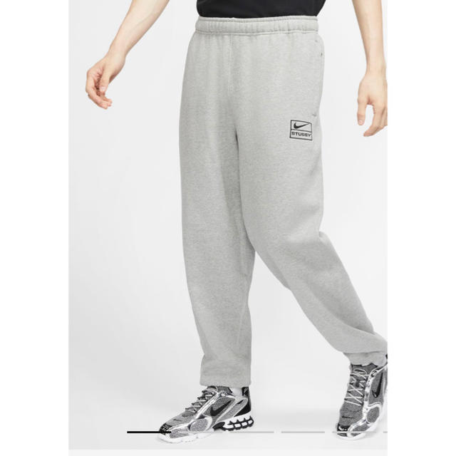 新品 Sサイズ NIKE STUSSY セットアップ スウェット グレー - スウェット