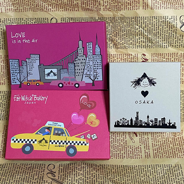 Fat Witch Bakery ファットウィッチベーカリー 空き箱 パッケージ インテリア/住まい/日用品のインテリア小物(小物入れ)の商品写真