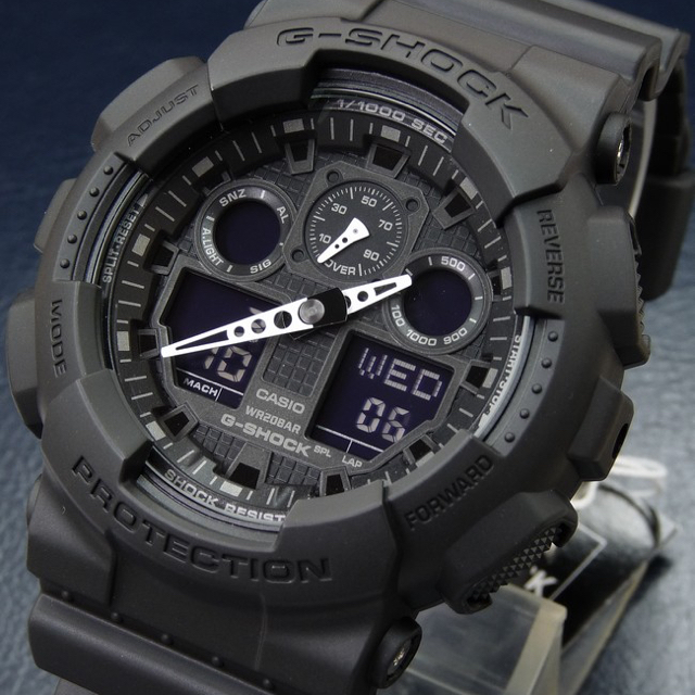 G-SHOCK(ジーショック)のGA-100-1A1JF CASIO カシオ G-SHOCK　 メンズの時計(腕時計(デジタル))の商品写真