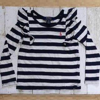 ラルフローレン(Ralph Lauren)の【美品】ラルフローレン　ロンT　フリル(Tシャツ/カットソー)