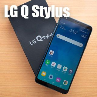 エルジーエレクトロニクス(LG Electronics)のLG Q Stylus 専用ペン付きスマートフォン(スマートフォン本体)