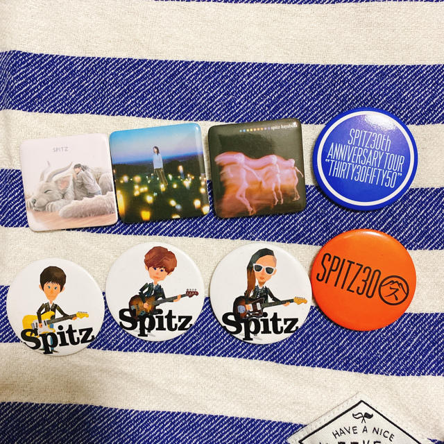 SPITZ 缶バッチ エンタメ/ホビーのタレントグッズ(ミュージシャン)の商品写真