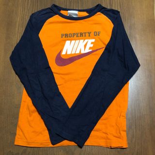 ナイキ(NIKE)のNIKE 長Tシャツ 男児150 オレンジ(その他)