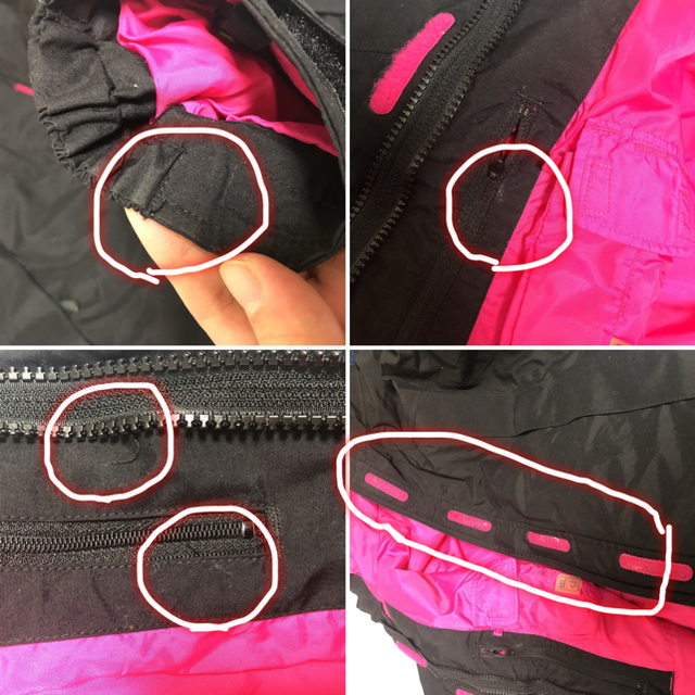 Columbia(コロンビア)の【Columbia】黒×ピンク　マウンテンパーカ＆バックパックセット メンズのジャケット/アウター(マウンテンパーカー)の商品写真