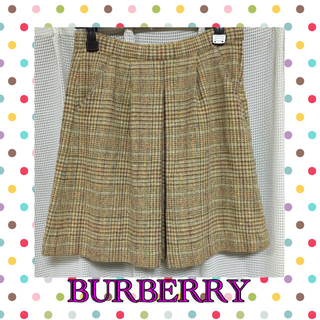 バーバリー(BURBERRY)のBURBERRY♡チェック柄スカート(ひざ丈スカート)