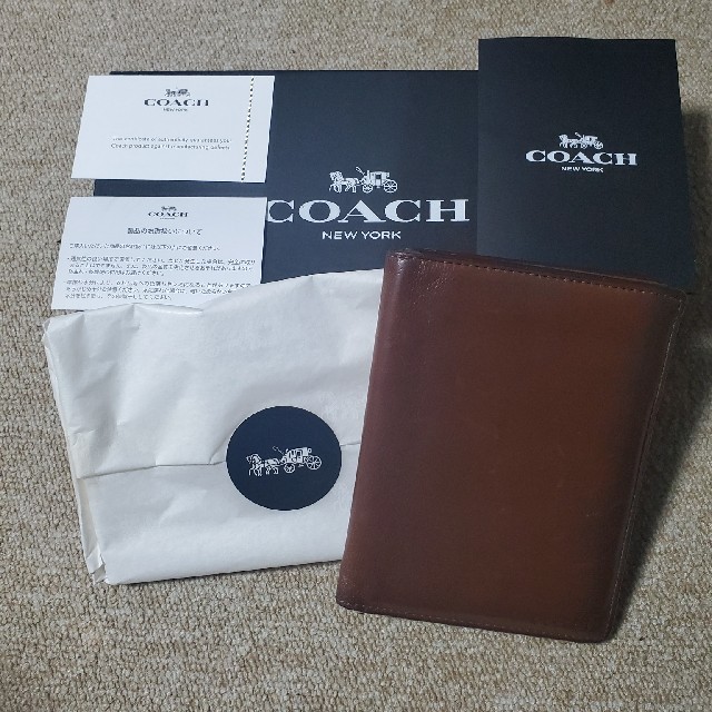 COACH　コーチ　パスポートケース