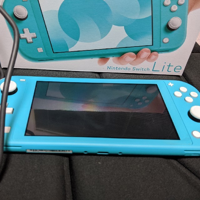 美品・即日発送】switch lite スイッチライト ターコイズ家庭用ゲーム