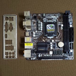 マザーボード　H87M-ITX ジャンク(PCパーツ)