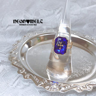 SALE✨【142】Bijou ♱ Ring (blue)(リング)