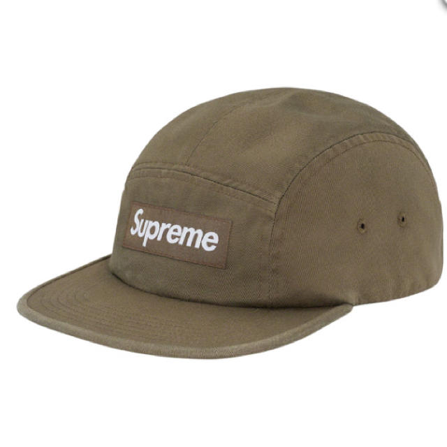 帽子supreme Washed Chino Twill Camp Cap