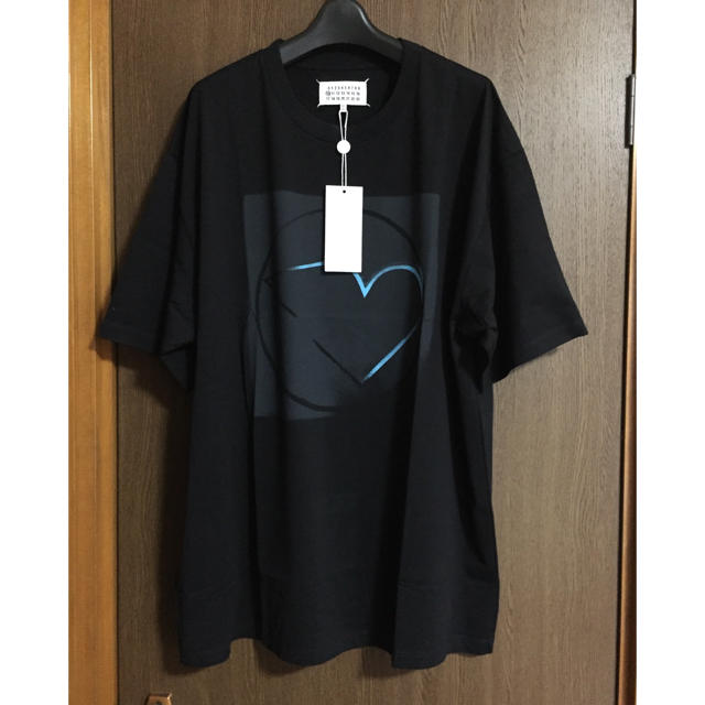 48新品 メゾンマルジェラ オーバーサイズ Tシャツ ブラック ビッグシルエット