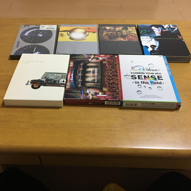 Mr.Children  DVDセット 全7タイトル エンタメ/ホビーのDVD/ブルーレイ(ミュージック)の商品写真