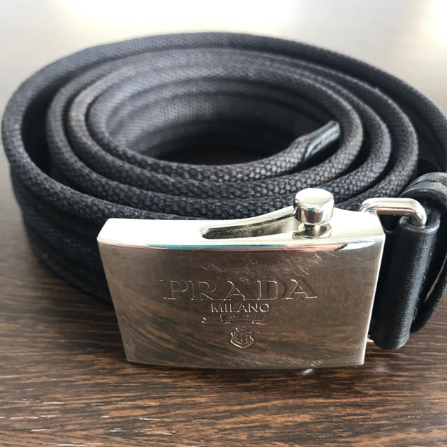 PRADA(プラダ)のプラダ  ベルト メンズのファッション小物(ベルト)の商品写真