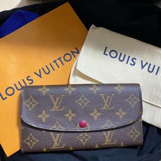 ルイヴィトン(LOUIS VUITTON)のルイヴィトン モノグラム 長財布 ポルトフォイユ エミリー M60697(財布)