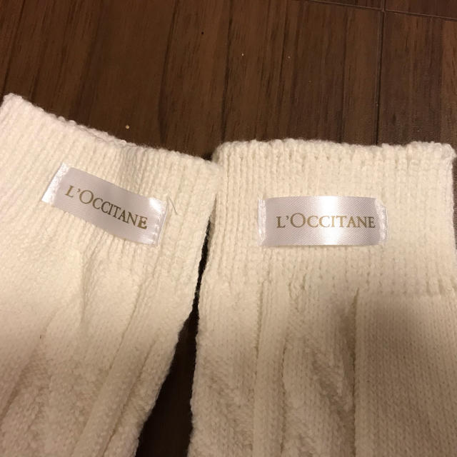 L'OCCITANE(ロクシタン)の【ロクシタン】靴下  腕カバー手袋 レディースのレッグウェア(ソックス)の商品写真