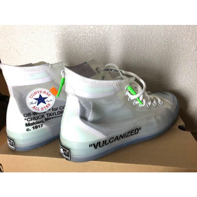 OFF-WHITE(オフホワイト)のConverse Off-white 国内未発売　サイズ27.5cm メンズの靴/シューズ(スニーカー)の商品写真