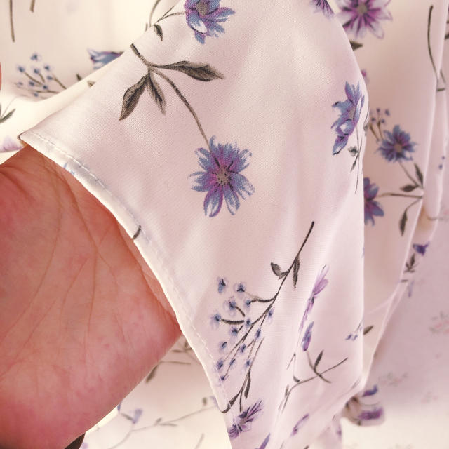 花柄♡ブラウス レディースのトップス(シャツ/ブラウス(長袖/七分))の商品写真