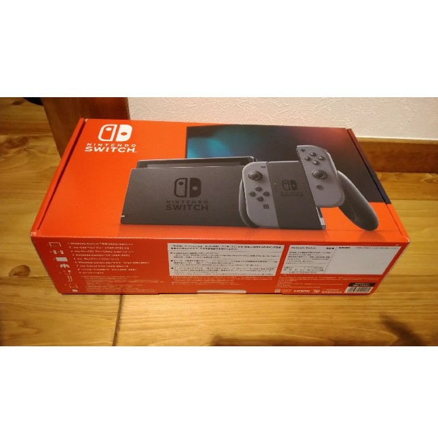 代引き人気 Nintendo Switch - 新品未開封 新型 Nintendo Switch  グレー (箱一部傷あり) 家庭用ゲーム機本体