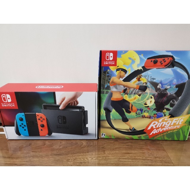 NINTENDO Switch　本体+リングフィットアドベンチャーセット