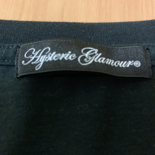 HYSTERIC GLAMOUR(ヒステリックグラマー)のヒステリックグラマー　ロンT  ブラック レディースのトップス(Tシャツ(長袖/七分))の商品写真