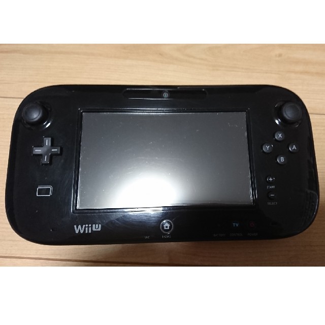 【動作確認済】WiiU ゲームパッド クロ