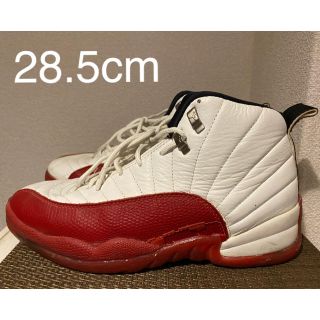 ナイキ(NIKE)のAIR JORDAN 12 WHITE/VARSITY RED 96オリジナル(スニーカー)