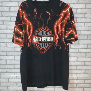 ハーレーダビッドソン(Harley Davidson)のハーレー　ライトニング　tシャツ(Tシャツ/カットソー(半袖/袖なし))