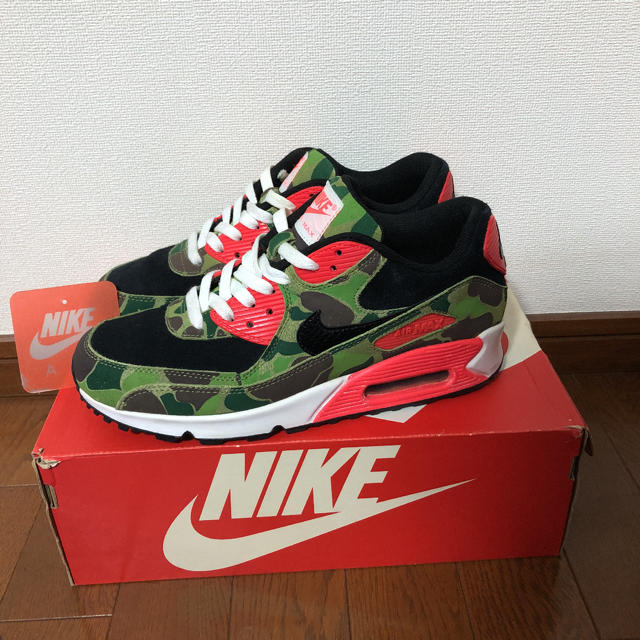 タイムセール！超希少 AIR MAX duck camo 初期-