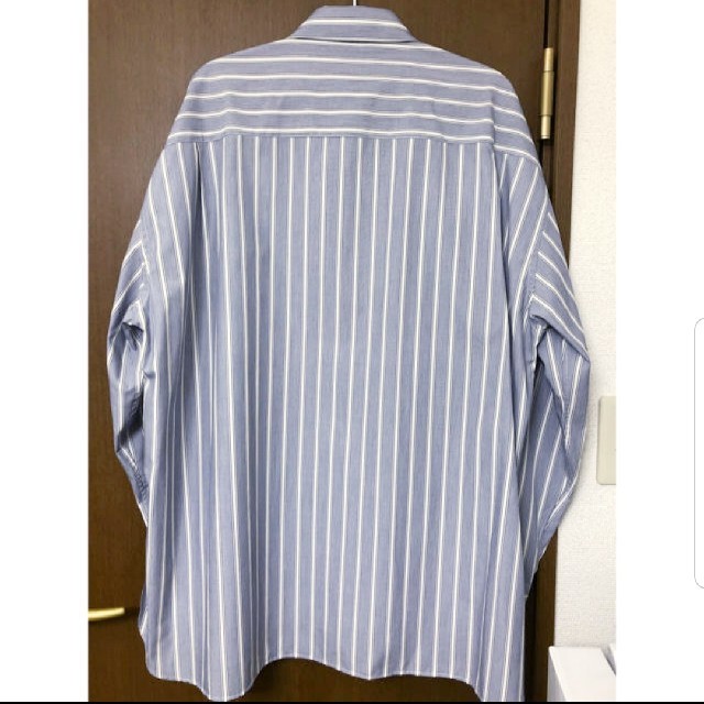 SUNSEA(サンシー)のstein Oversized Down Pattern Shirt ストライプ メンズのトップス(シャツ)の商品写真