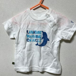 エーグル(AIGLE)の【二日間限定値引】エーグルTシャツ  いるか　ドルフィン  サイズ　70(Ｔシャツ)