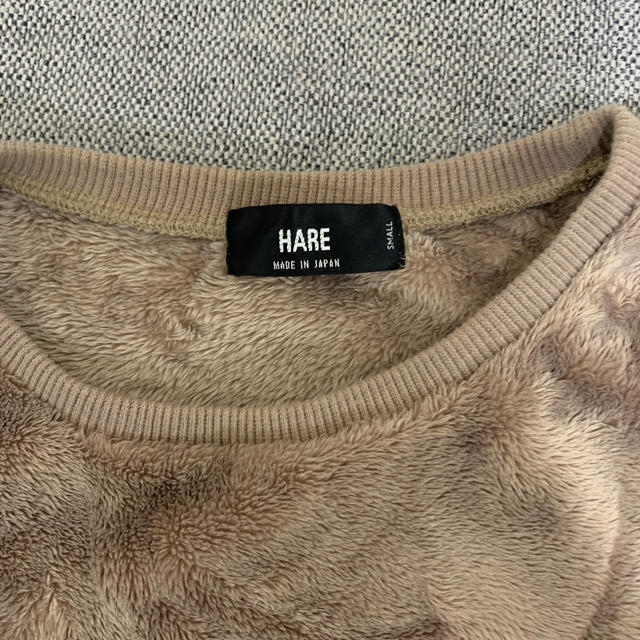 HARE(ハレ)のHARE プルオーバー　ブラウン　Sサイズ メンズのトップス(ニット/セーター)の商品写真