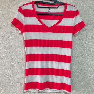 トミーヒルフィガー(TOMMY HILFIGER)のTOMMY HILFIGER  ボーダーTシャツ👚(Tシャツ(半袖/袖なし))