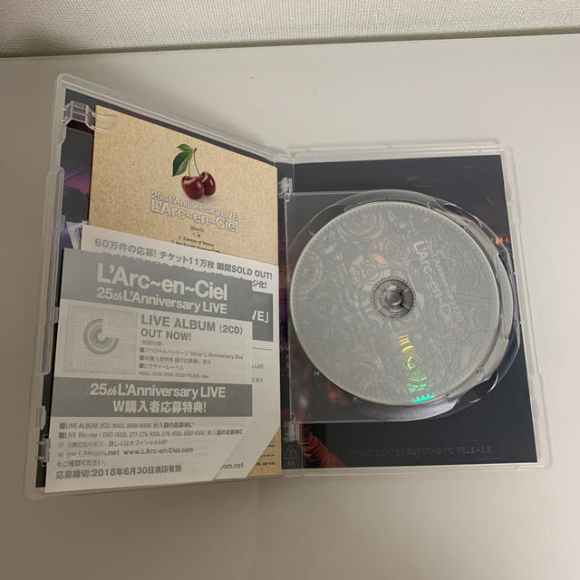 L'Arc～en～Ciel(ラルクアンシエル)の25th　L’Anniversary　LIVE DVD エンタメ/ホビーのDVD/ブルーレイ(ミュージック)の商品写真