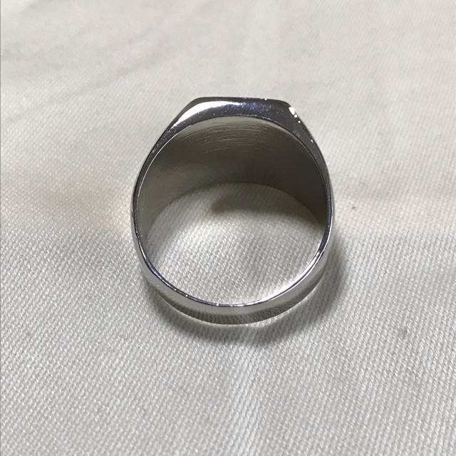 スクエアリング 印台カレッジリング ✨シルバー✨メンズ メンズのアクセサリー(リング(指輪))の商品写真