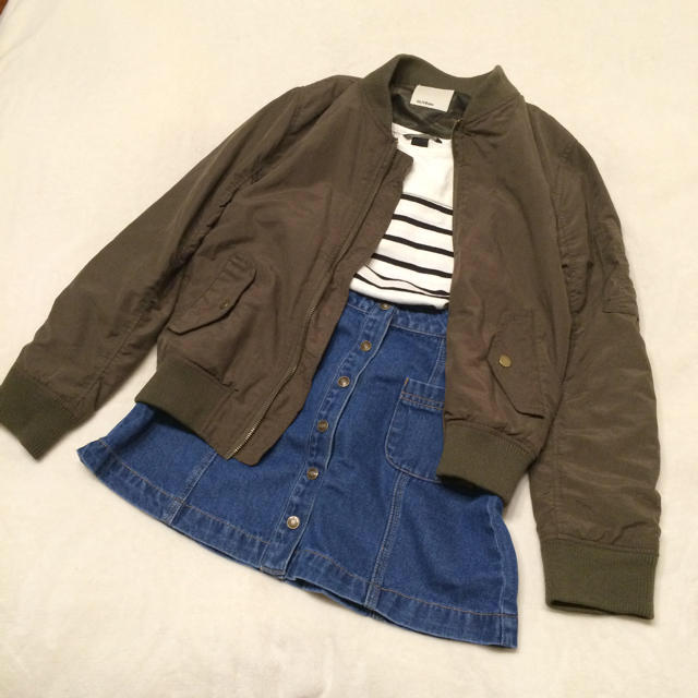 H&M(エイチアンドエム)のh&m ボーダートップス レディースのトップス(カットソー(長袖/七分))の商品写真