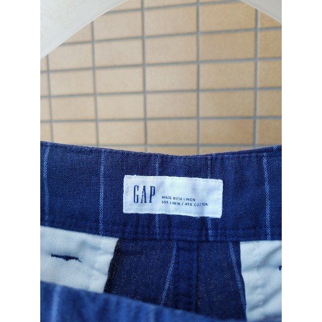 GAP(ギャップ)の超美品❗★『GAP 』ショートストライプパンツ 31★ メンズのパンツ(ショートパンツ)の商品写真