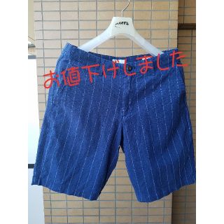 ギャップ(GAP)の超美品❗★『GAP 』ショートストライプパンツ 31★(ショートパンツ)