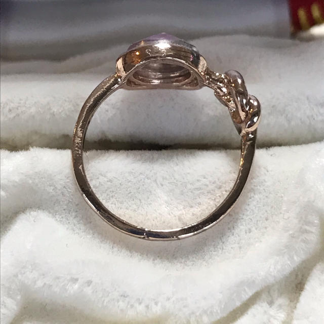 ムーンストーンリング✨指輪✨レディース✨ローズゴールド レディースのアクセサリー(リング(指輪))の商品写真