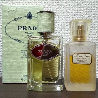 プラダ(PRADA)のグリーン系香水 2点セット(香水(女性用))