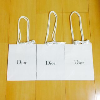 クリスチャンディオール(Christian Dior)の美品♡Dior ショップ袋3枚セット(ショップ袋)