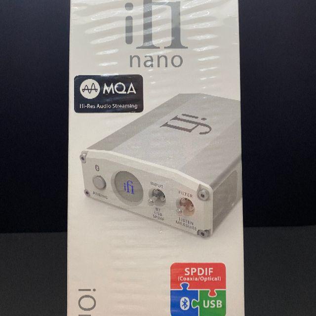 オーディオ機器iFi Audio nano iONE(MQA対応版)【美品】