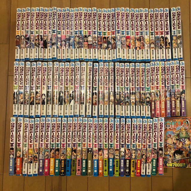 ONE PIECE 全巻(1~96巻) + 零巻，千巻-