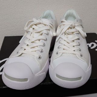 コンバース(CONVERSE)のCONVERSEジャックパーセル JP MODERN OX WH 26.5cm(スニーカー)