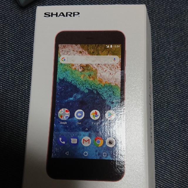 SHARP(シャープ)のスマホ本体SHARP androidone S3(新品未使用)ピンク スマホ/家電/カメラのスマートフォン/携帯電話(スマートフォン本体)の商品写真