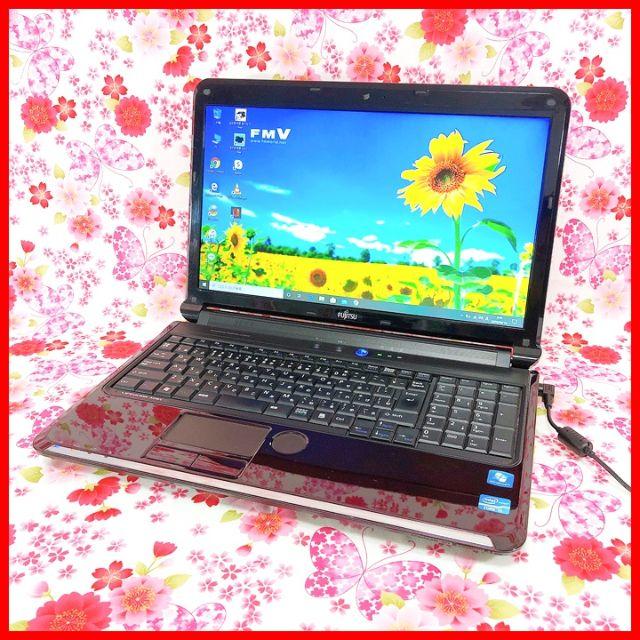 【まとめ買い】 ノートPC 【希少なパープル♪】Core i5♪新品SSD搭載♪オフィス♪Windows10